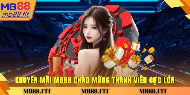 Khuyến Mãi MB88 chào mừng thành viên cực lớn